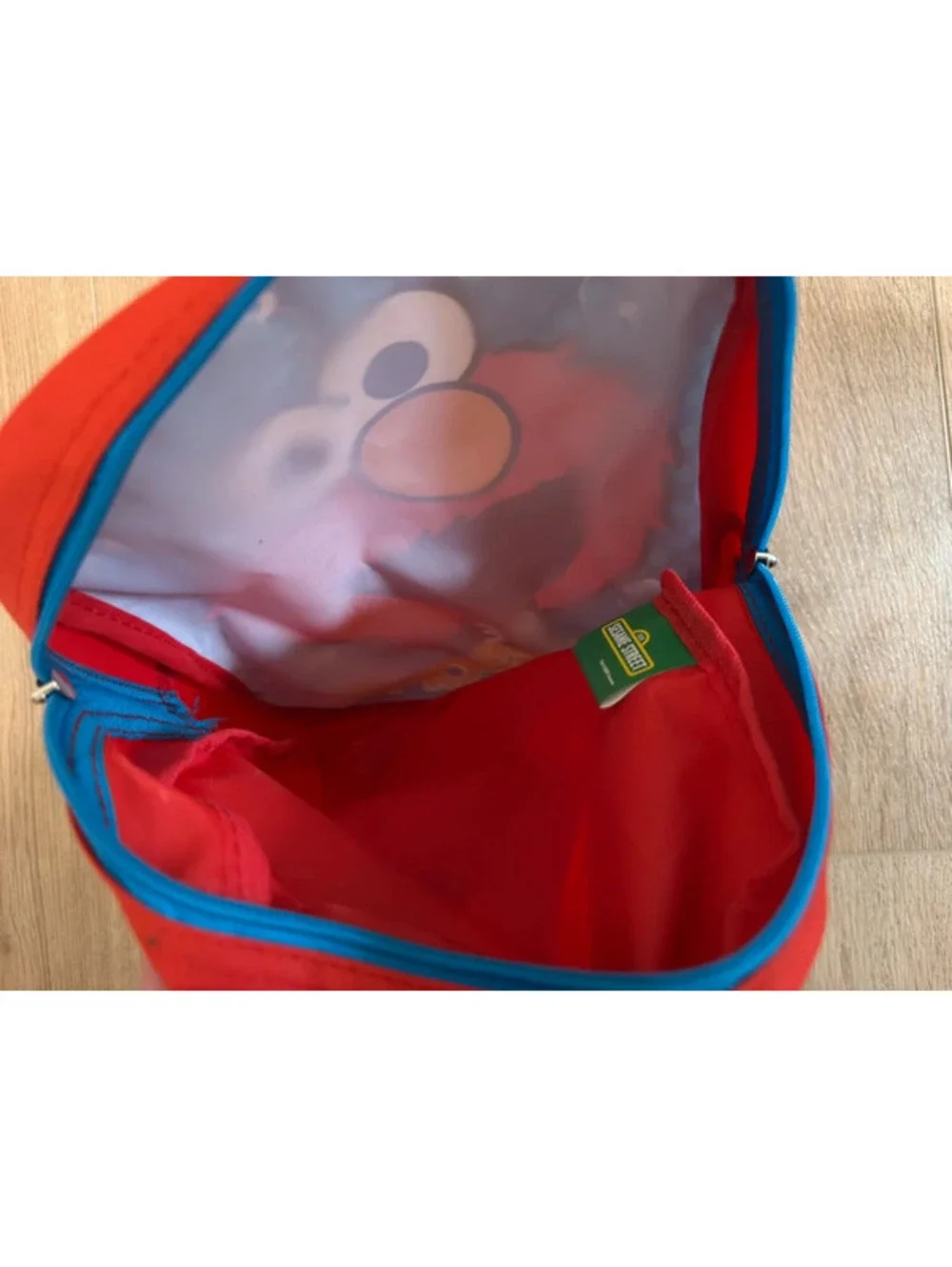 Sesame Street Elmo Toddler Backpack Red Blue Preschool Kids Book Bag 2024